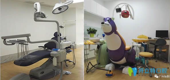 瑞泰广州分院牙齿治疗室