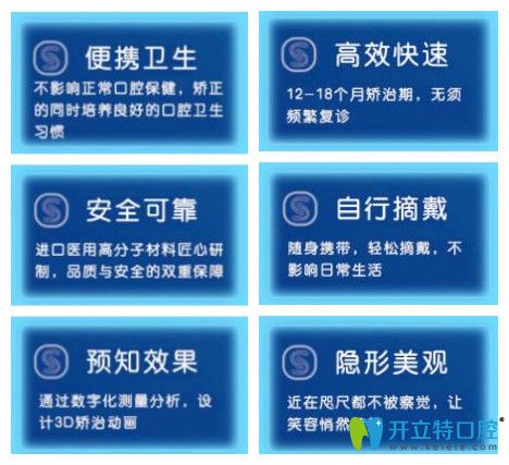 隐秀隐形矫正的优势 隐秀隐形矫正的优势