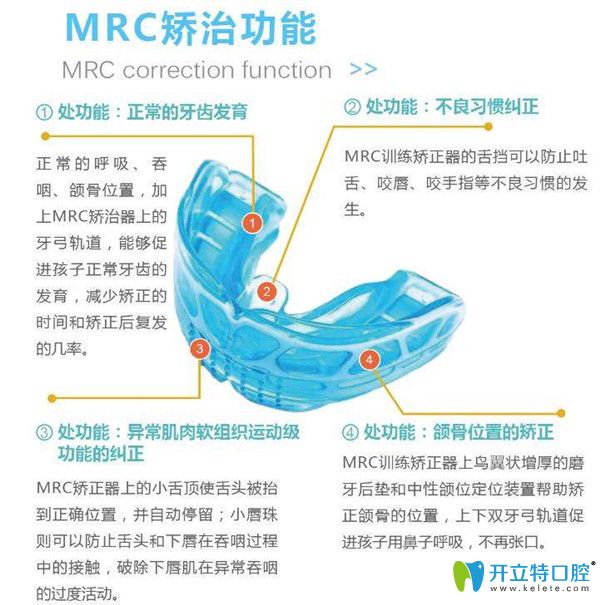 MRC肌功能矫正四大特点