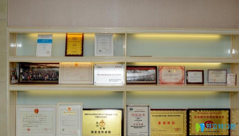 白玉牙科荣誉证书 白玉牙科荣誉证书