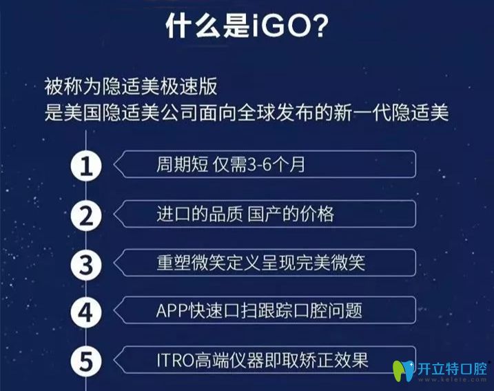 隐适美igo极速版简介