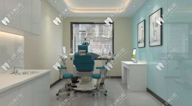 独立的诊疗室及牙椅