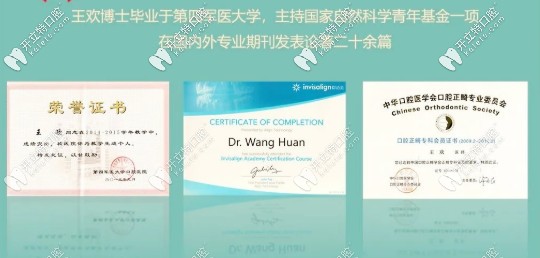 王欢博士获得荣誉证书
