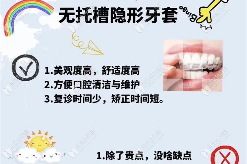 透明牙套好处展示