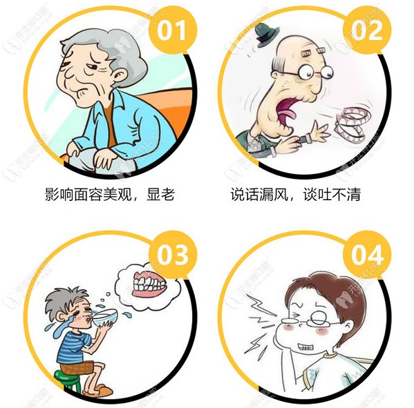 广州广大口腔越秀区缺牙的危害 广州广大口腔越秀区缺牙的危害